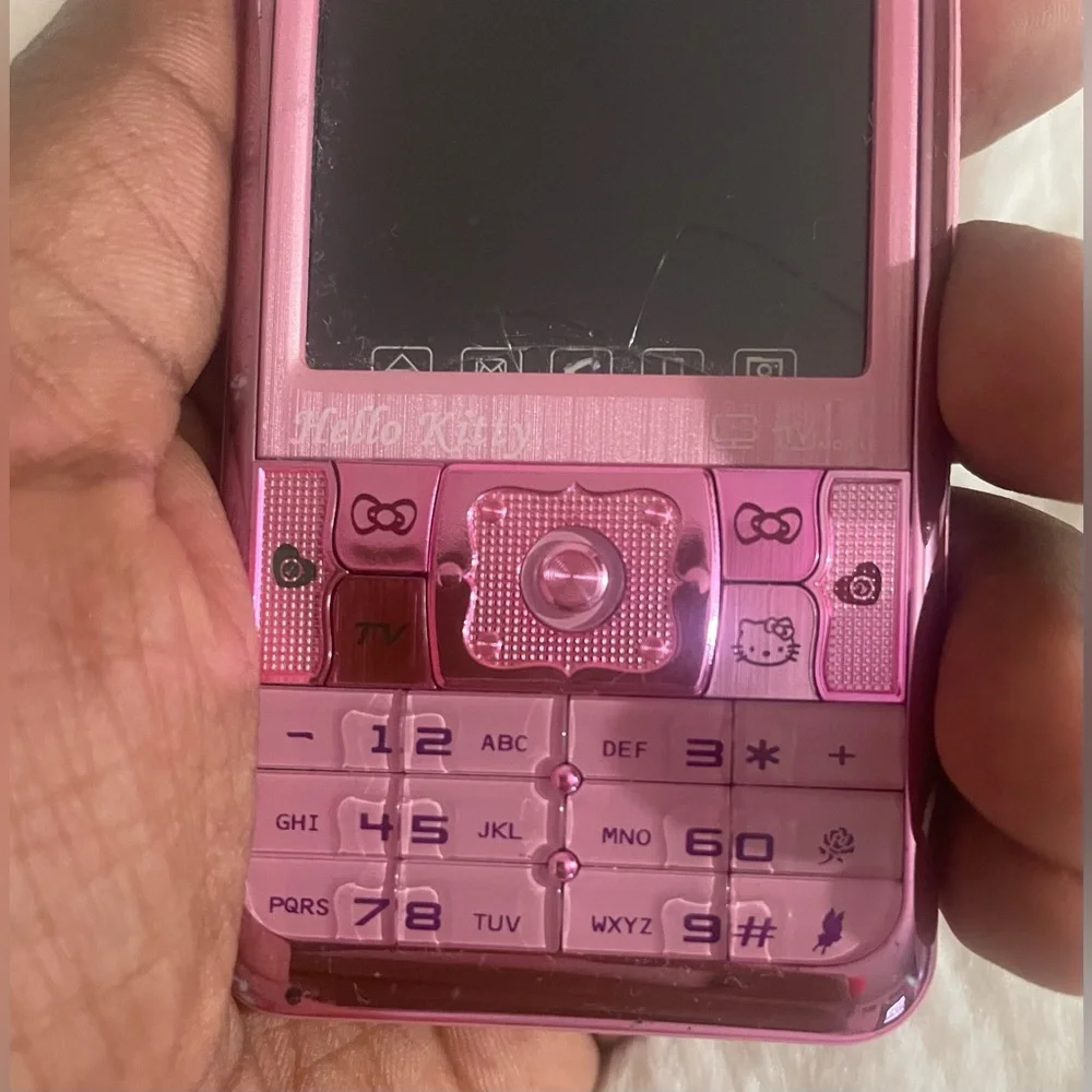 RARE Hello Kitty Kisen K3000 Cell Mobile Phone HK LIMITED EDITION 💕💕💕
